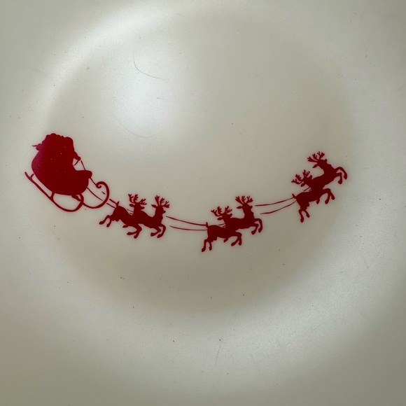 NWT Threshold Christmas Serving Bowl - Picture 2 of 8